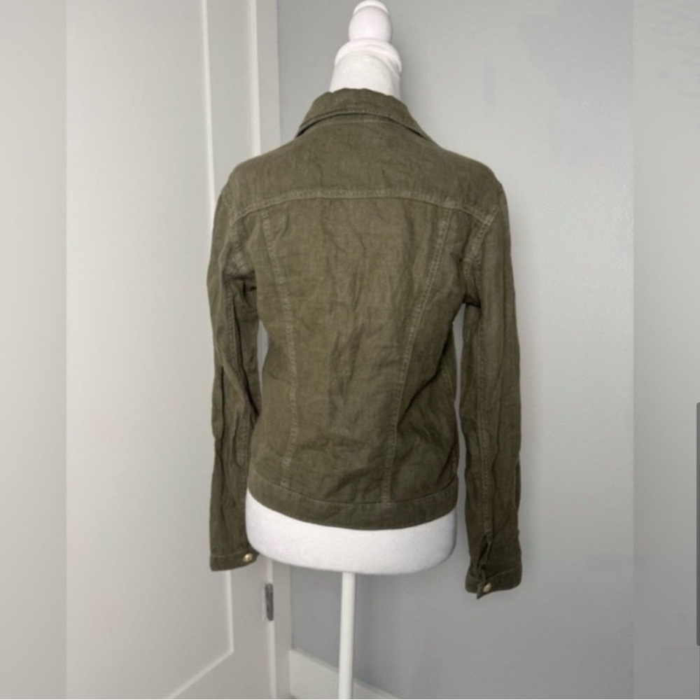 L'AGENCE Olive Button Down Shirt - Picture 7 of 9